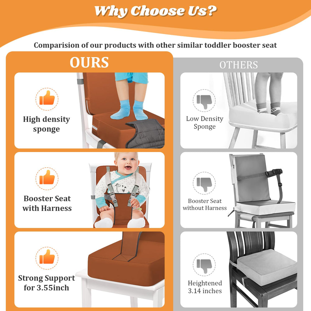 SMZCTYL non-slip bottom provides stability on smooth chairs.