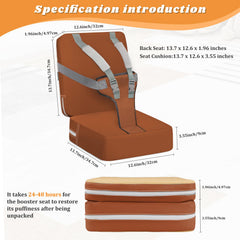 SMZCTYL waterproof PU foam cushion keeps spills manageable during snacks.