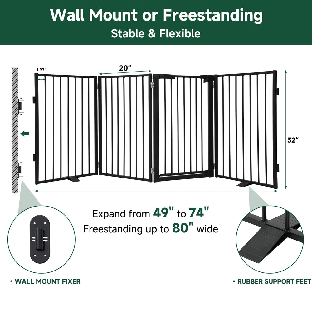 Snagle Paw four-panel design enables compact storage with 360-degree hinges.