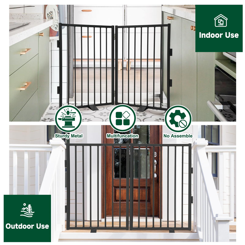 Snagle Paw doorway-use gate helps create calm transitions between rooms.