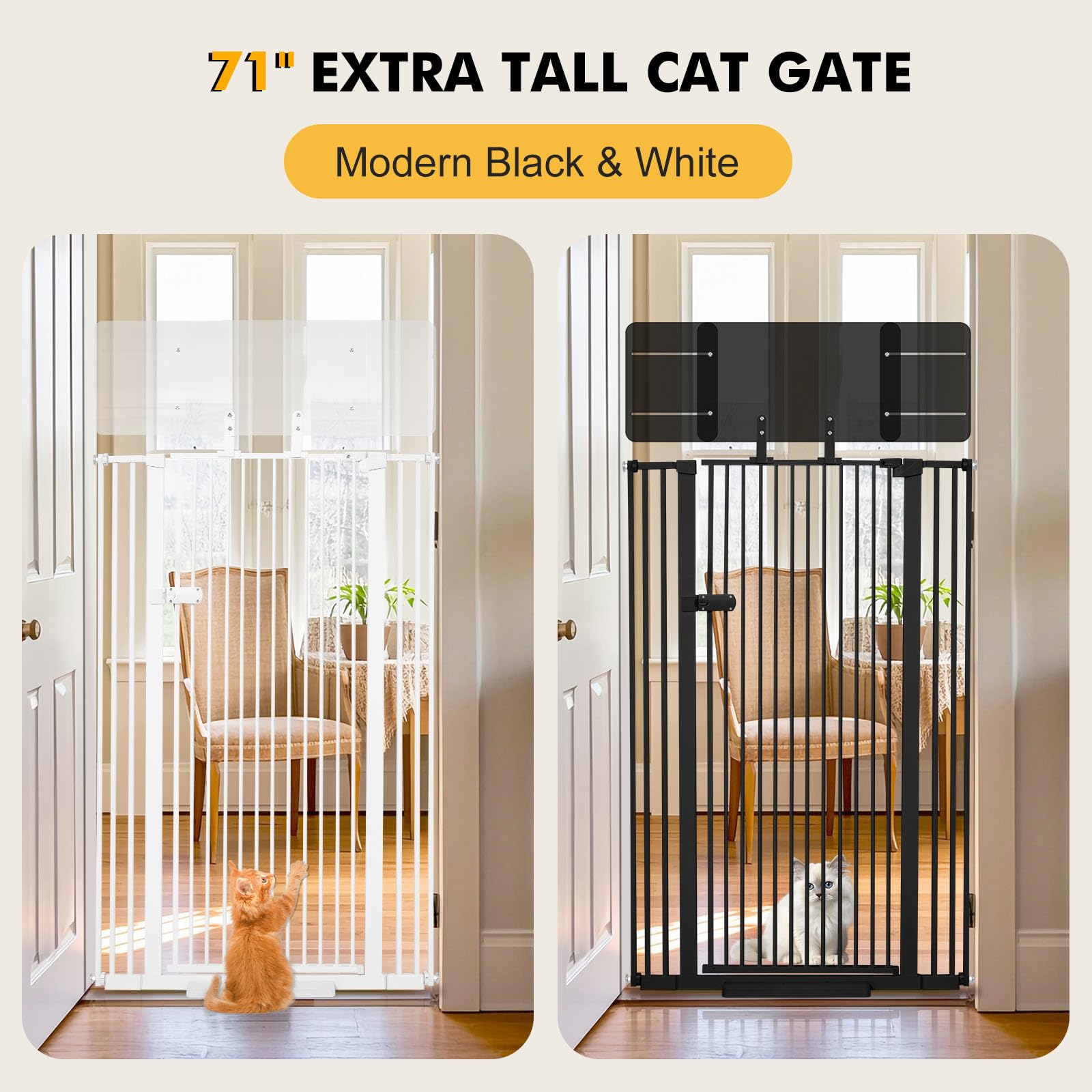 Snagle Paw width adjustable from 29.5 to 40.6 inches for a custom fit