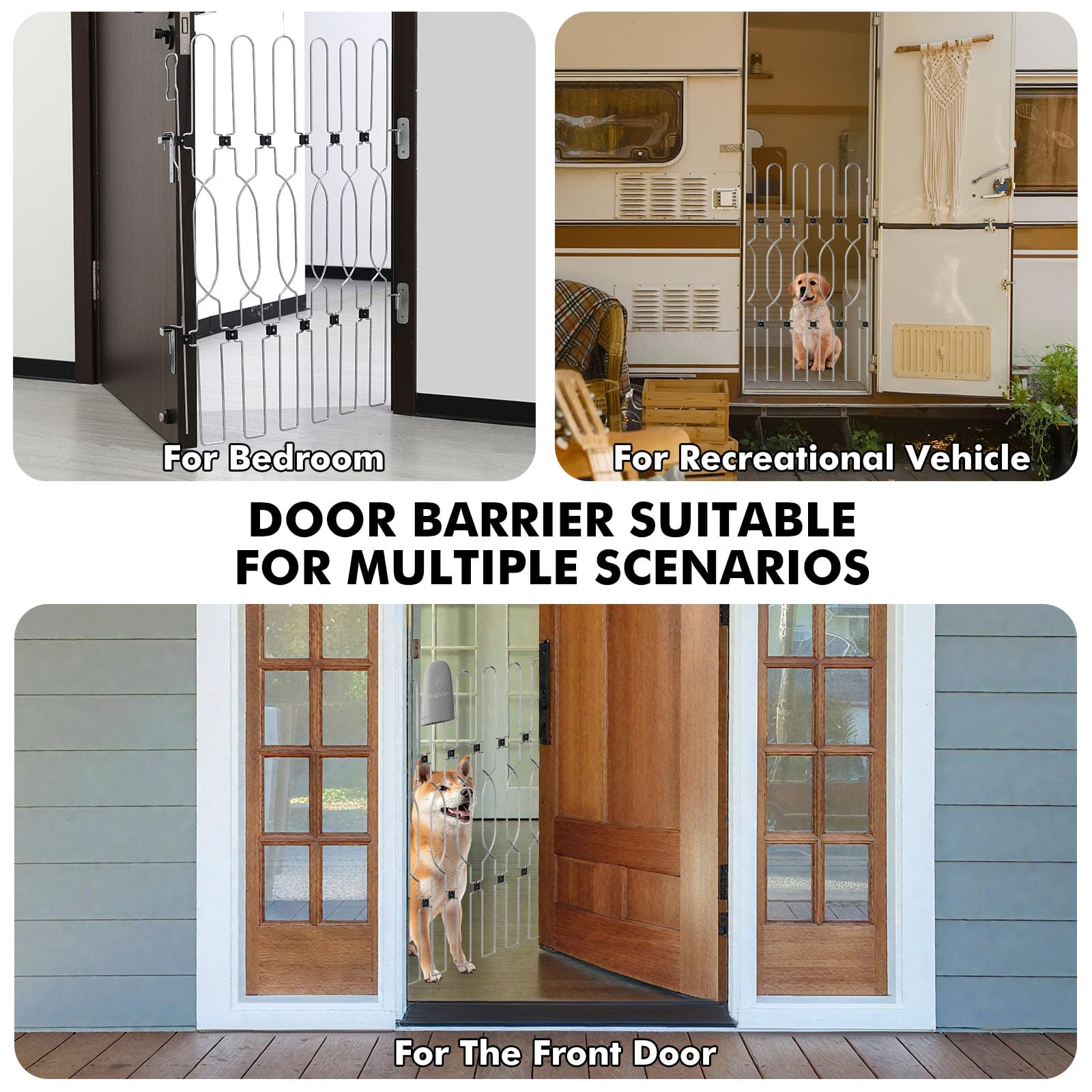 Snagle Paw foldable storage cover keeps barrier discreet when not in use