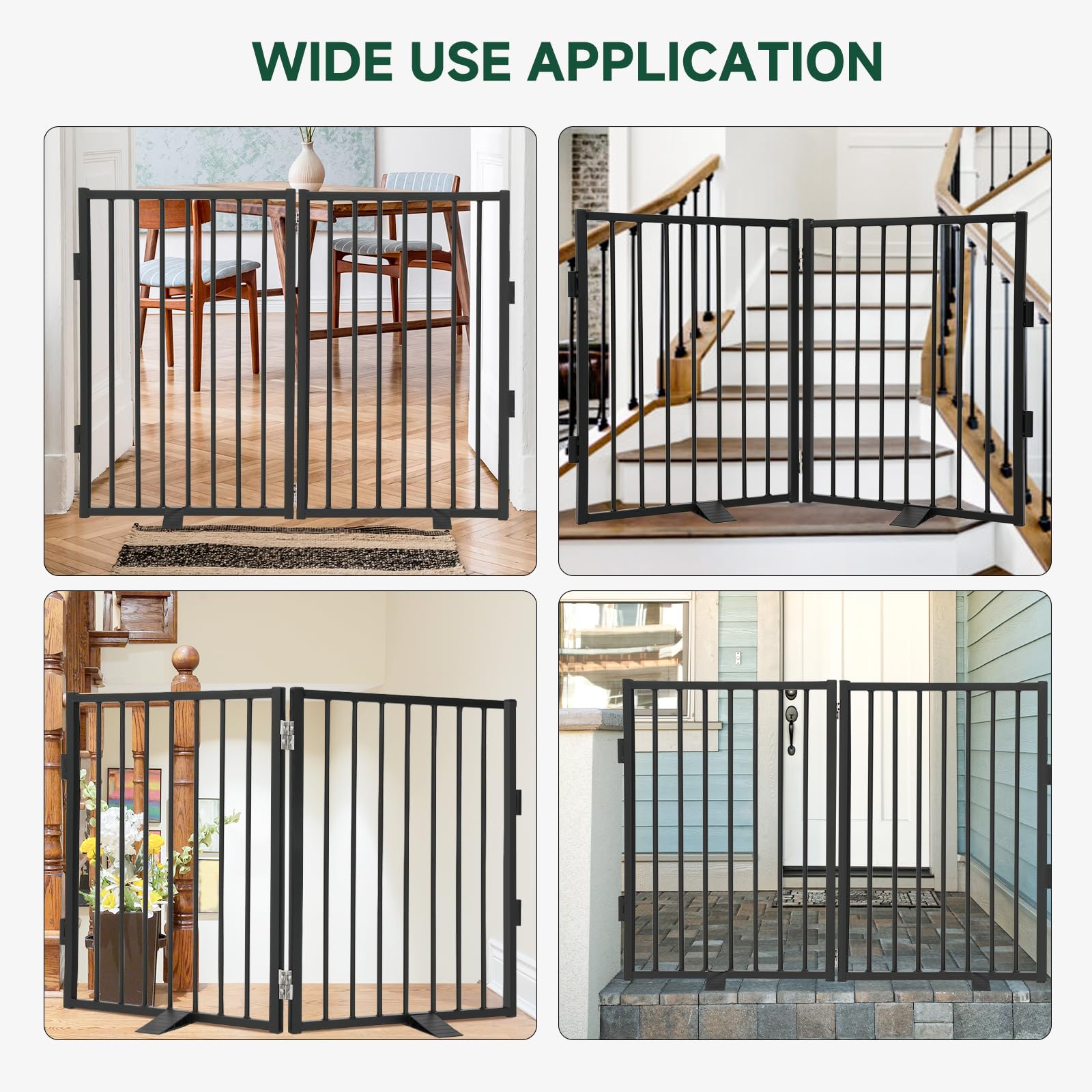 Snagle Paw multi-function gate works as barrier, fence, or door lock.