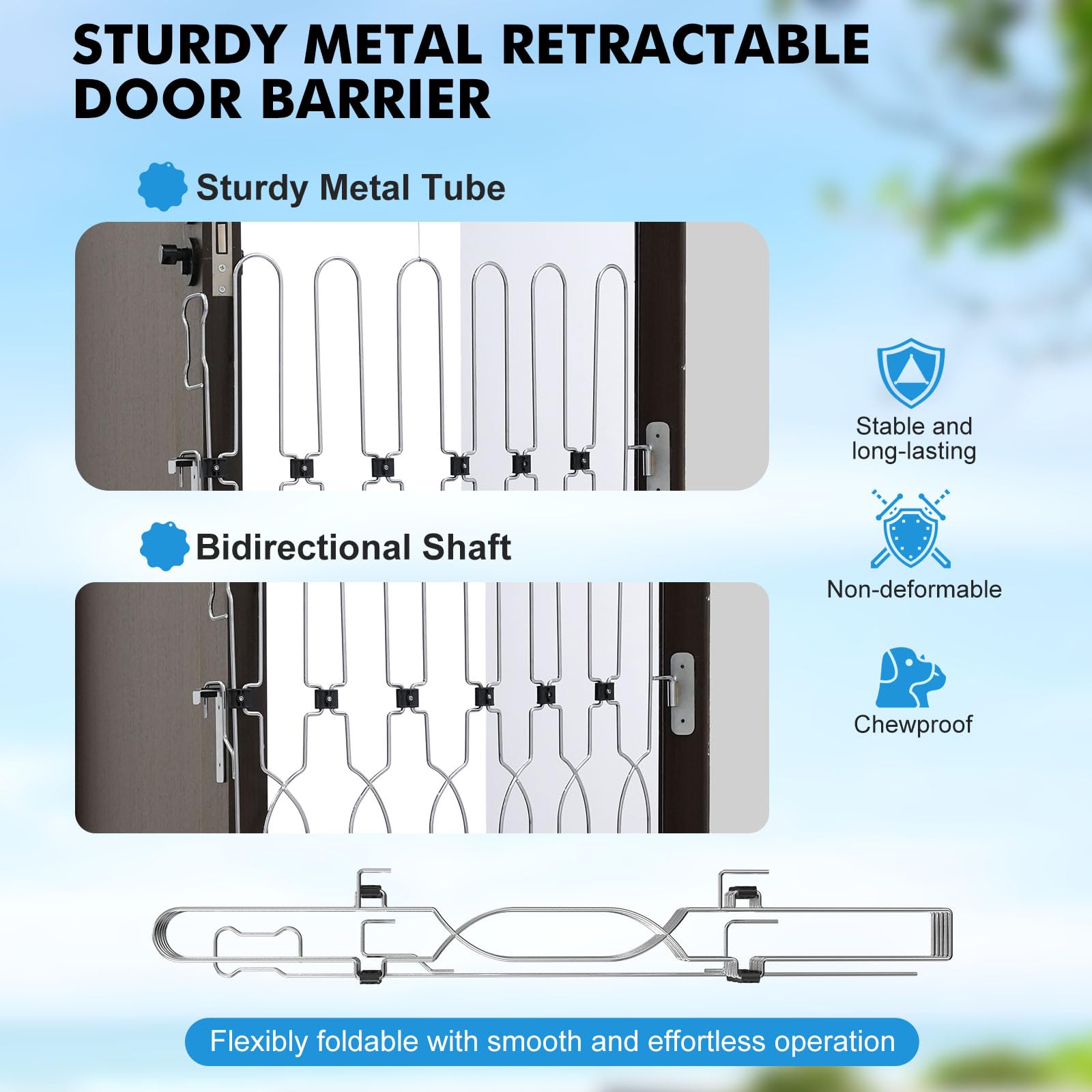 Snagle Paw RV-ready barrier maximizes interior space while keeping pets secured