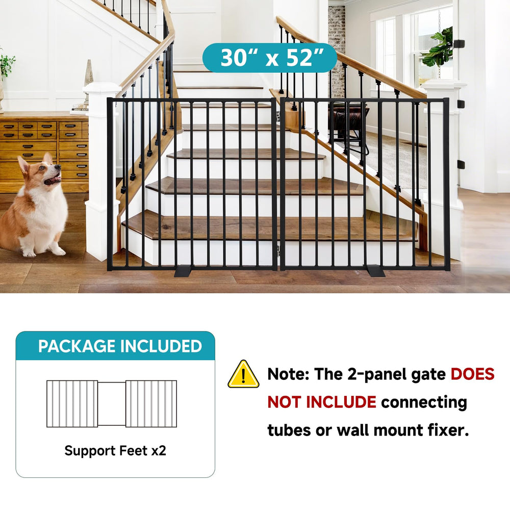 Snagle Paw Z-fold hinges enable easy storage in closets or narrow spaces.