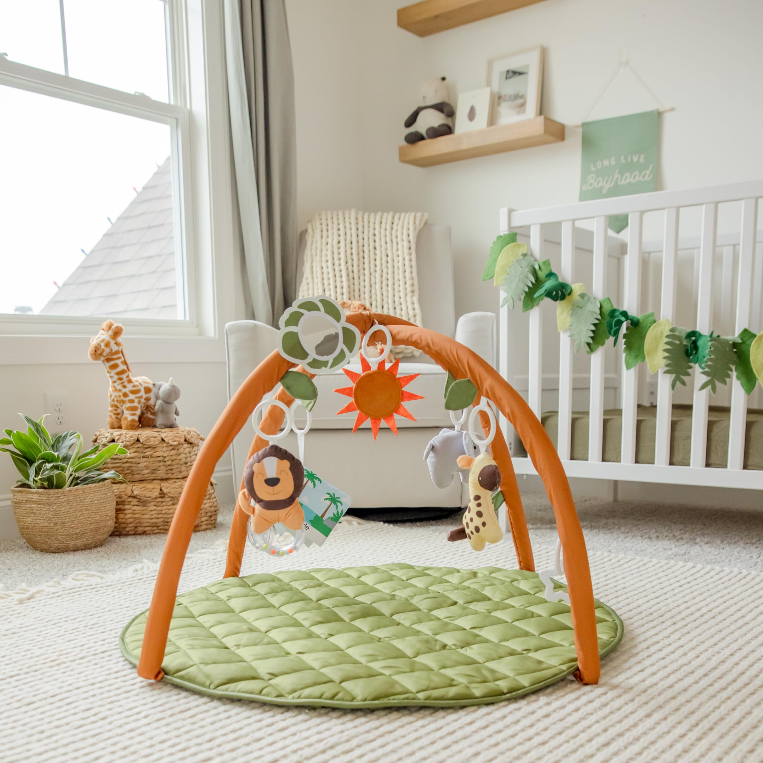 SnapPea Baby Activity Mat care cleaning with wipe-clean surface for quick refresh.