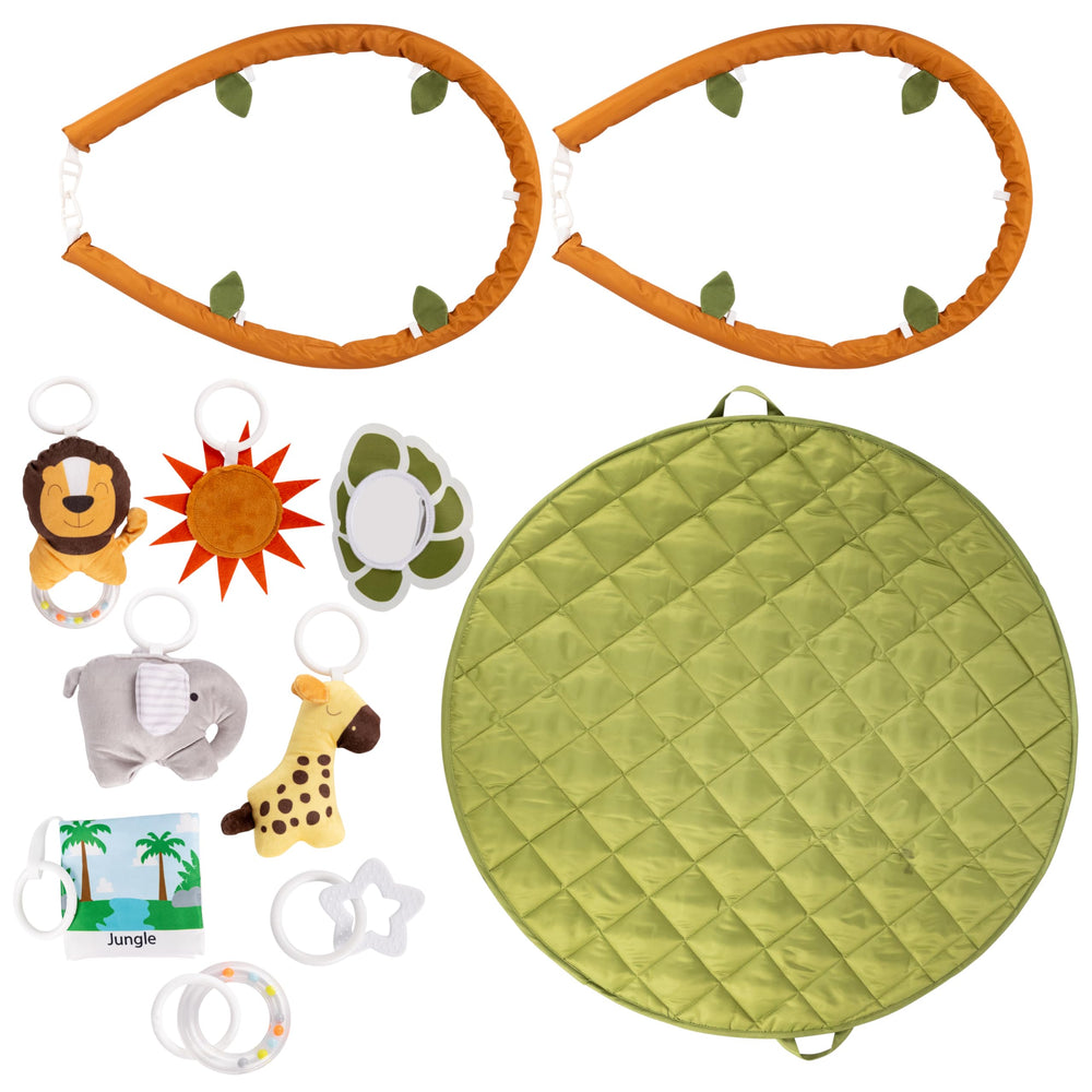 SnapPea Baby Activity Mat gift box suitable for baby showers and registry.
