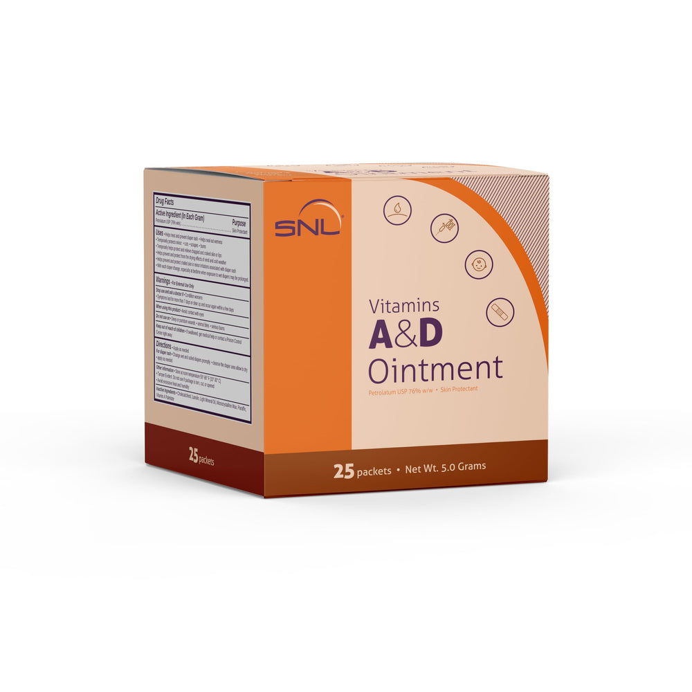 SNL Vitamins A&D Ointment used on minor cuts for gentle healing.