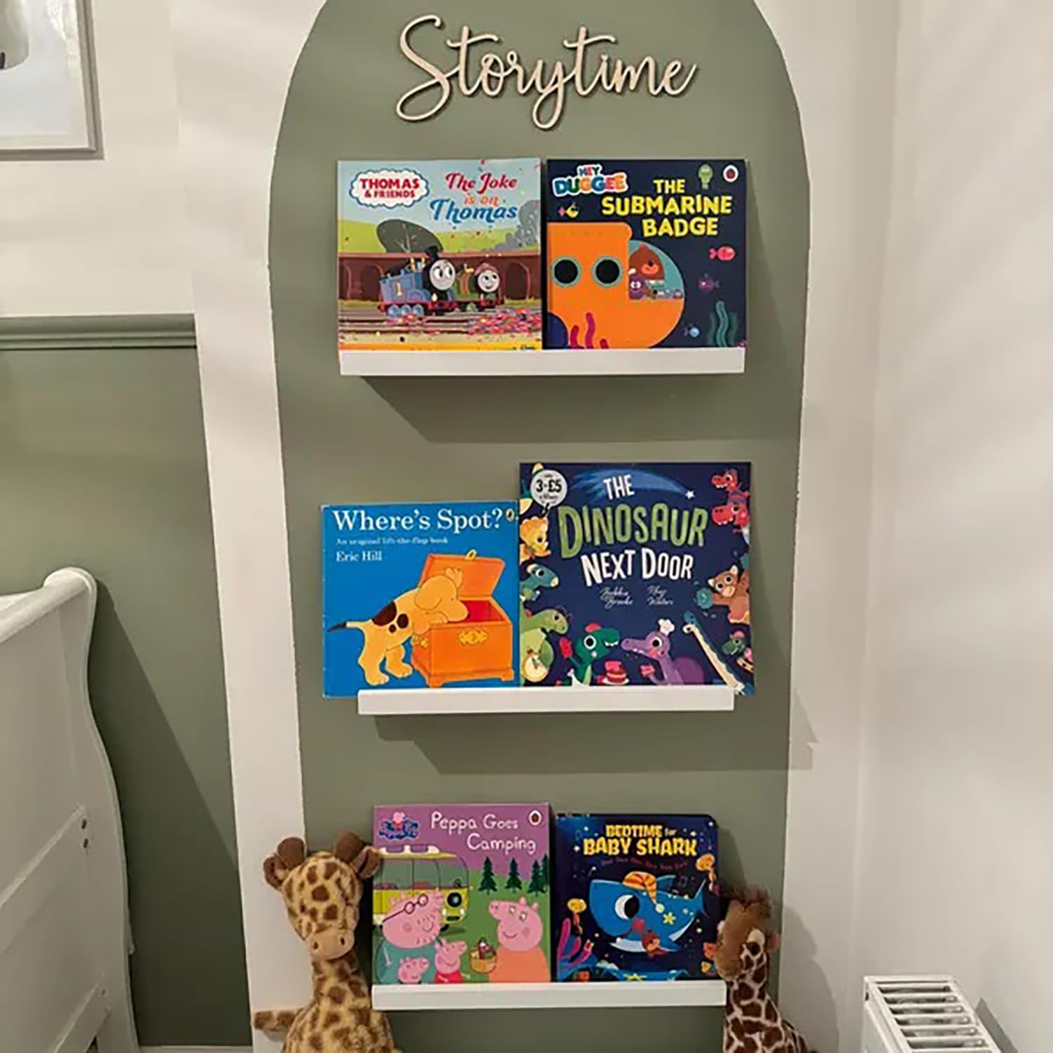 Snlioek Storytime Sign cozy decor element enhances reading corners