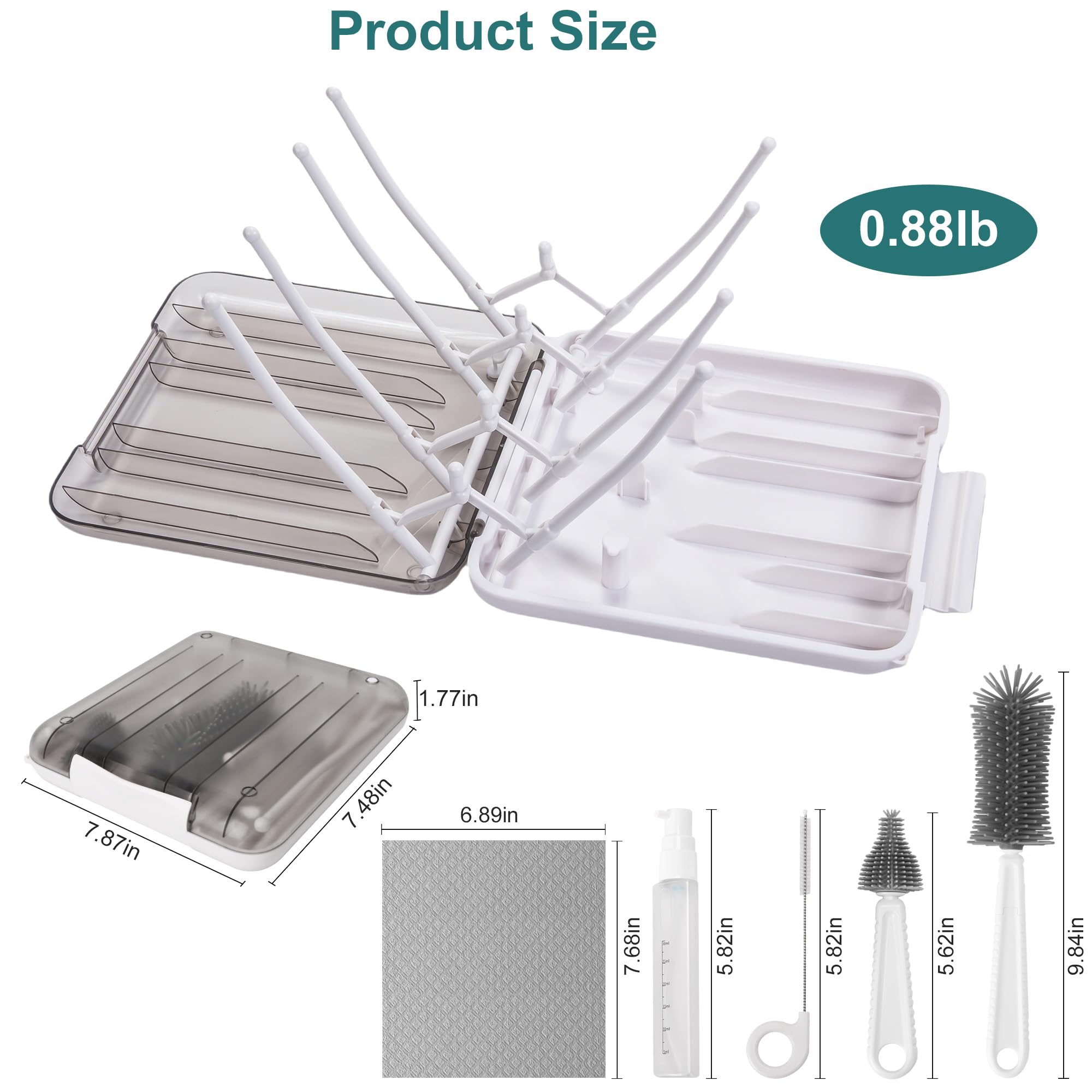 Snonerion travel kit storage box keeps all tools organized.
