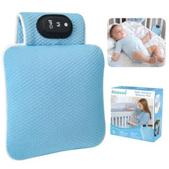 Snovvi Baby Sleep Soother in crib with calm vibration promoting restful sleep