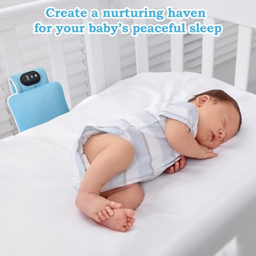 Snovvi Sleep Soother in stroller showing on-the-go comfort for babies
