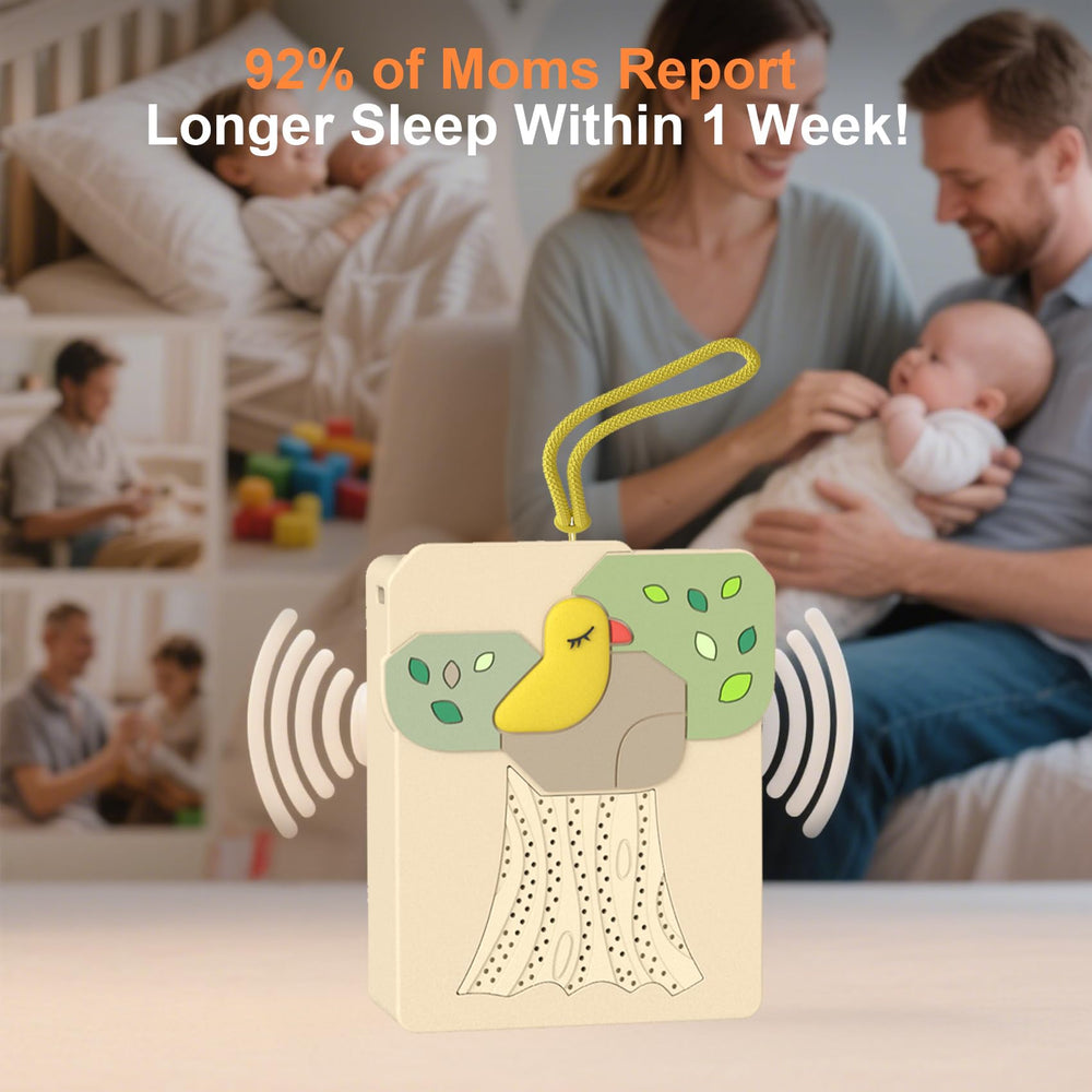 Snovvi sound machine baby-soother-portable-design compact and lightweight for home or travel