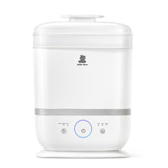 Snow Bear bottle sterilizer front view highlighting large capacity for multiple bottles