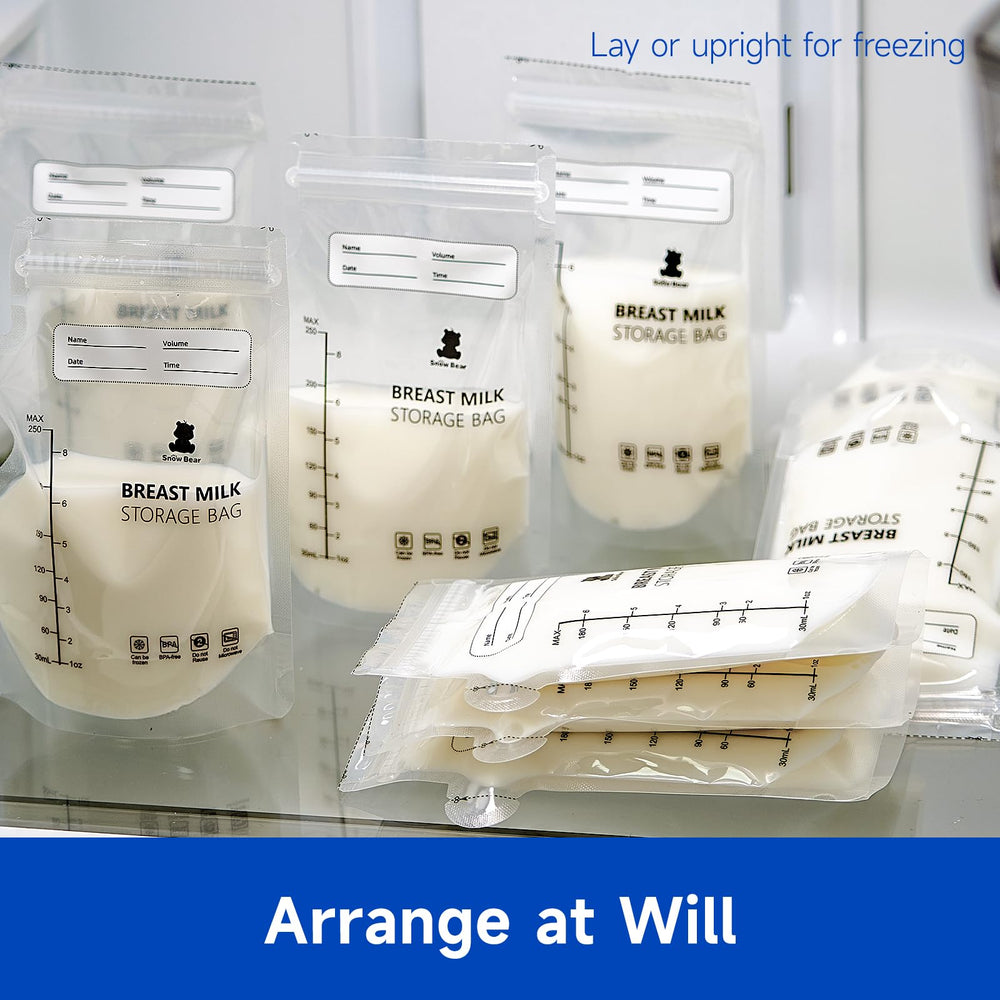 Snow Bear writable area allows date and portion tracking