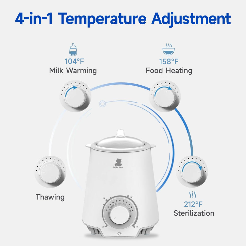 Snow Bear digital controls enable quick, simple adjustments.