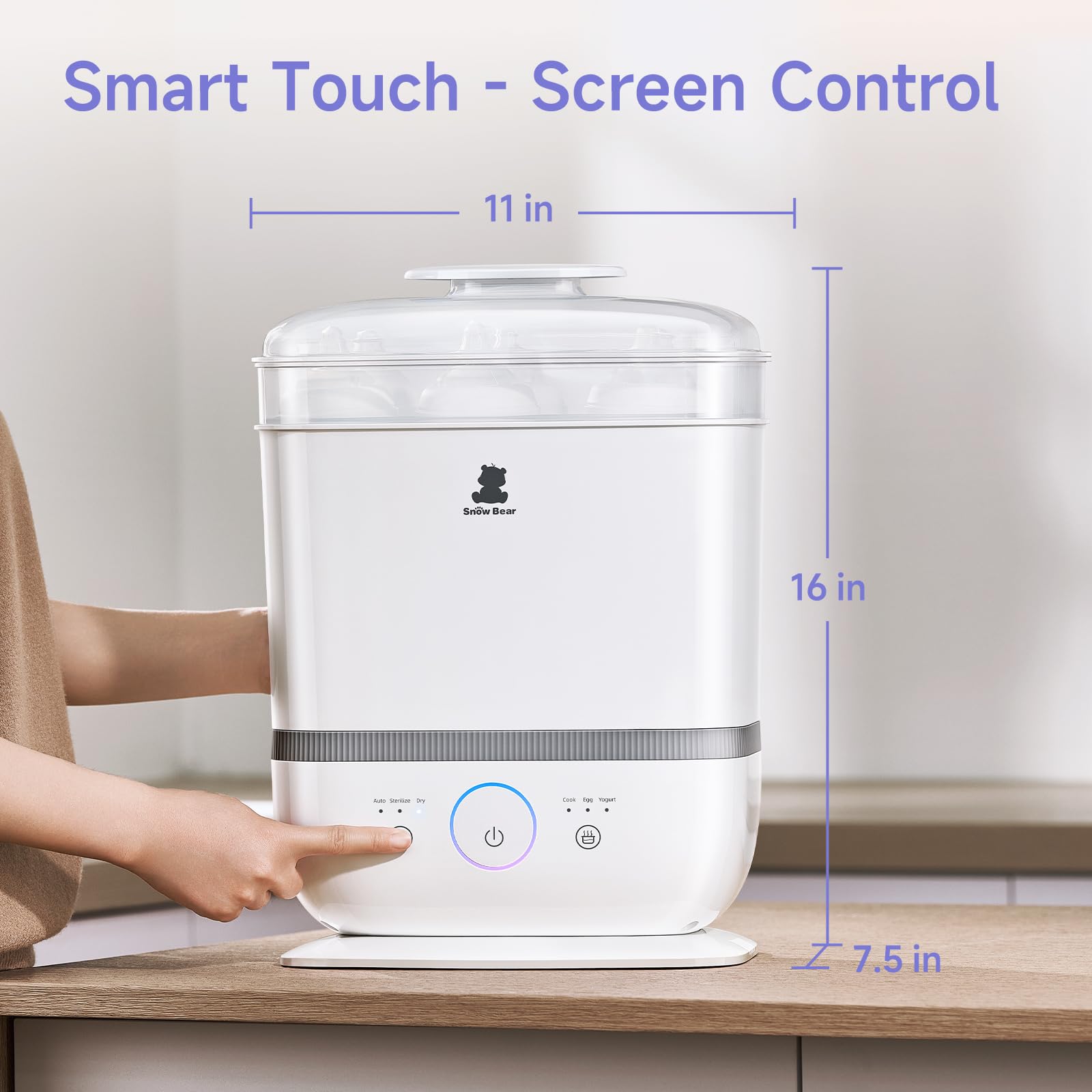 Snow Bear sealed storage keeps dried items fresh for up to 72 hours