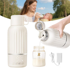 Snow Bear bottle warmer travel-case setup supports on-the-go feeding