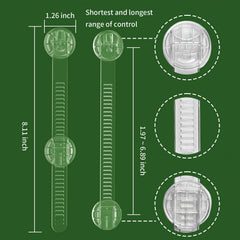 Snowharp baby proof locks adjustable length 3 to 8 inches for versatile mounting.