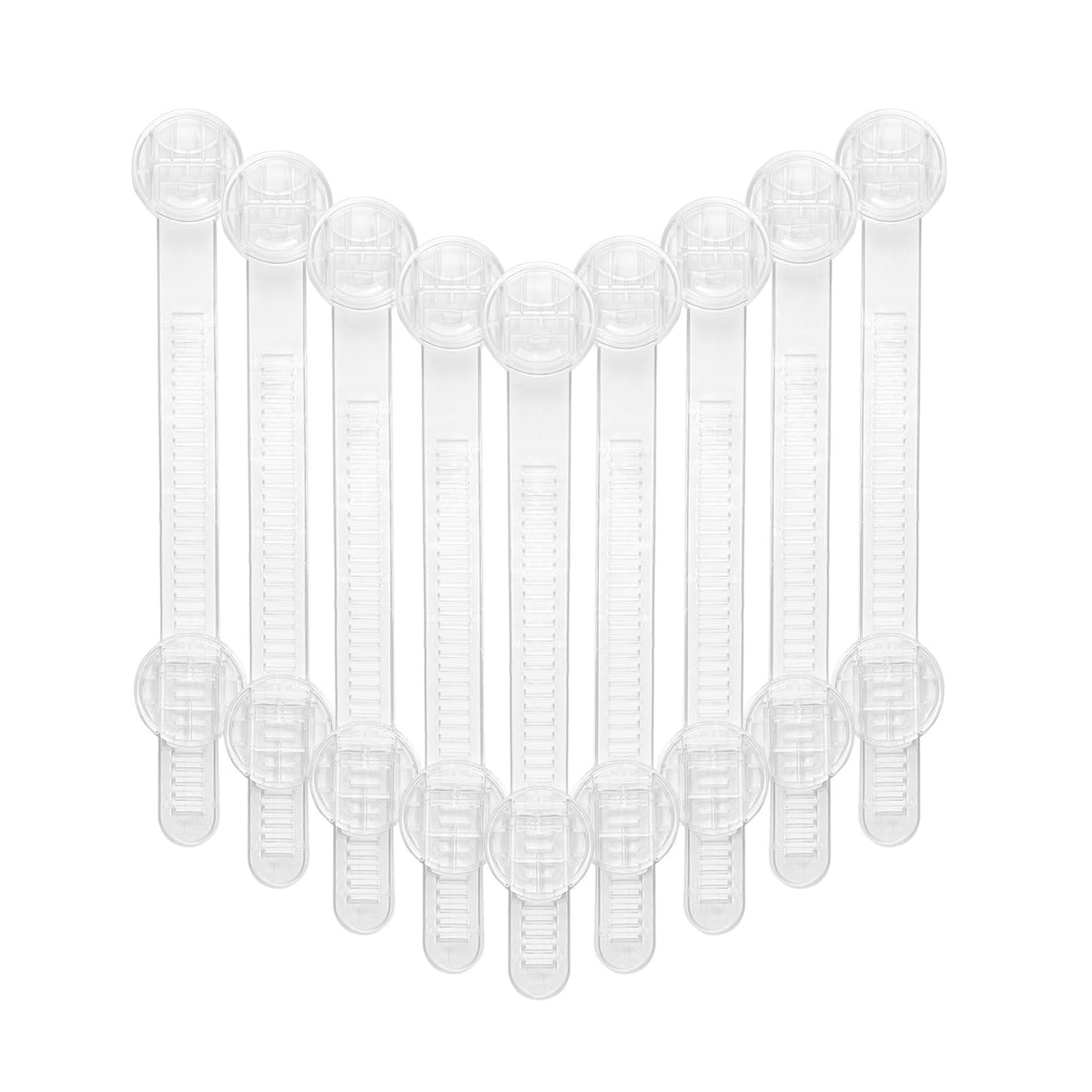 Snowharp baby proof locks transparent design blends in while enhancing safety.