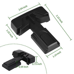 Snowharp child-proof fridge lock demonstrates one-handed operation for busy kitchens.