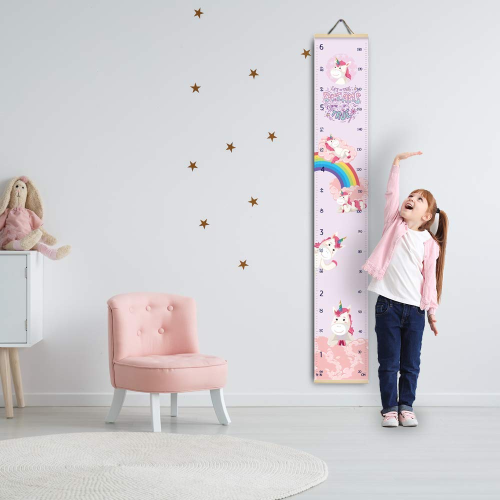 SNSOU unicorn room décor fits princess themes while preserving growth history