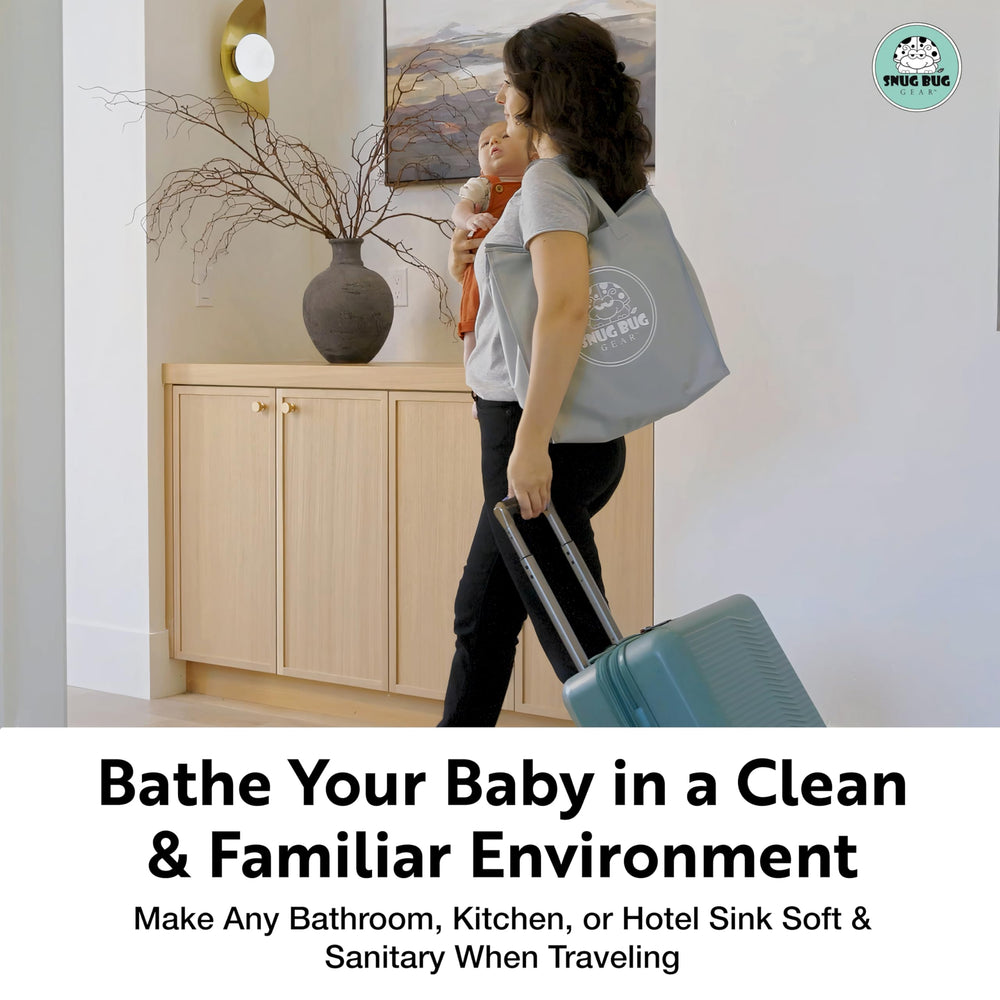 Snug Bug Gear bamboo-rayon soft cover delivers silky touch on baby's skin.