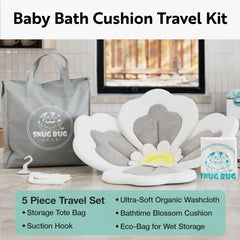 Snug Bug Gear lotus flower pillow cover shows plush, skin-friendly fabric for gentle cleansing.