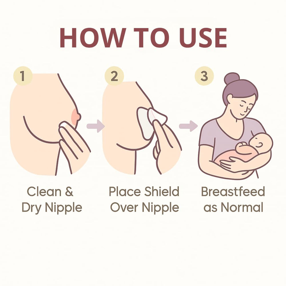 Snugell Shield Large in use during breastfeeding highlights close mother-baby contact.