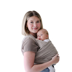 Snuggle Me Baby Wrap hands-free carry in action for comfortable parent-baby closeness