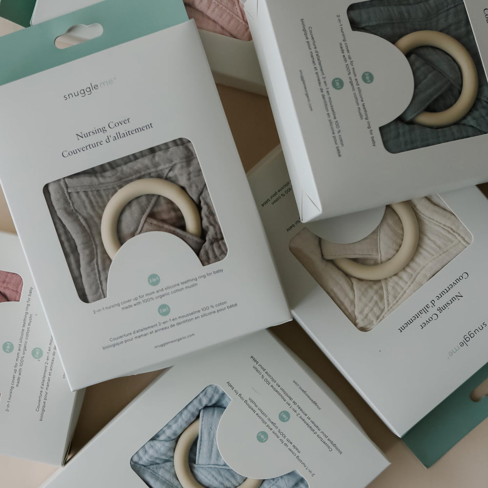 snuggle me muslin cover stays breathable during feeds