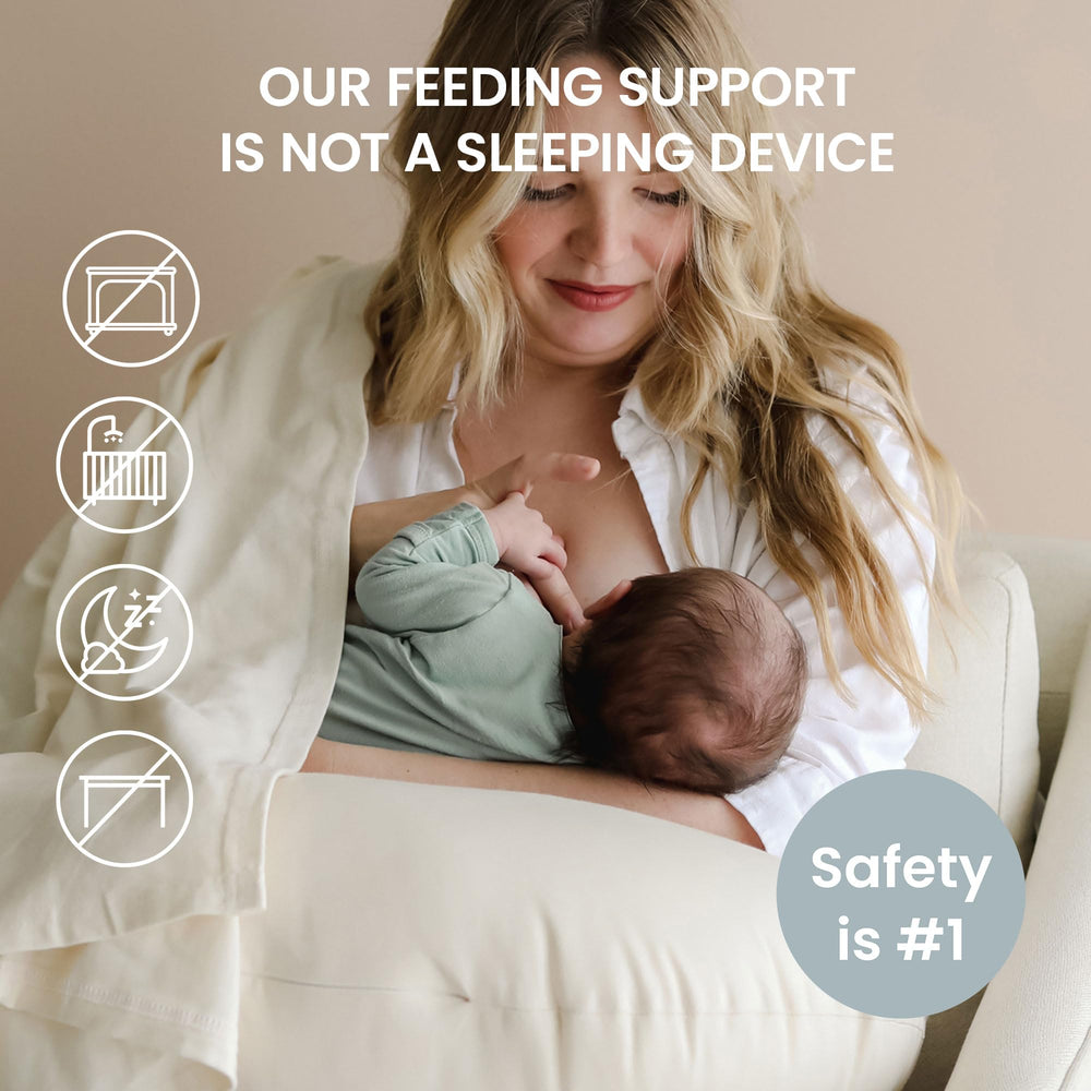 Snuggle Me Nursing Pillow V2 design features updated shape for better positioning