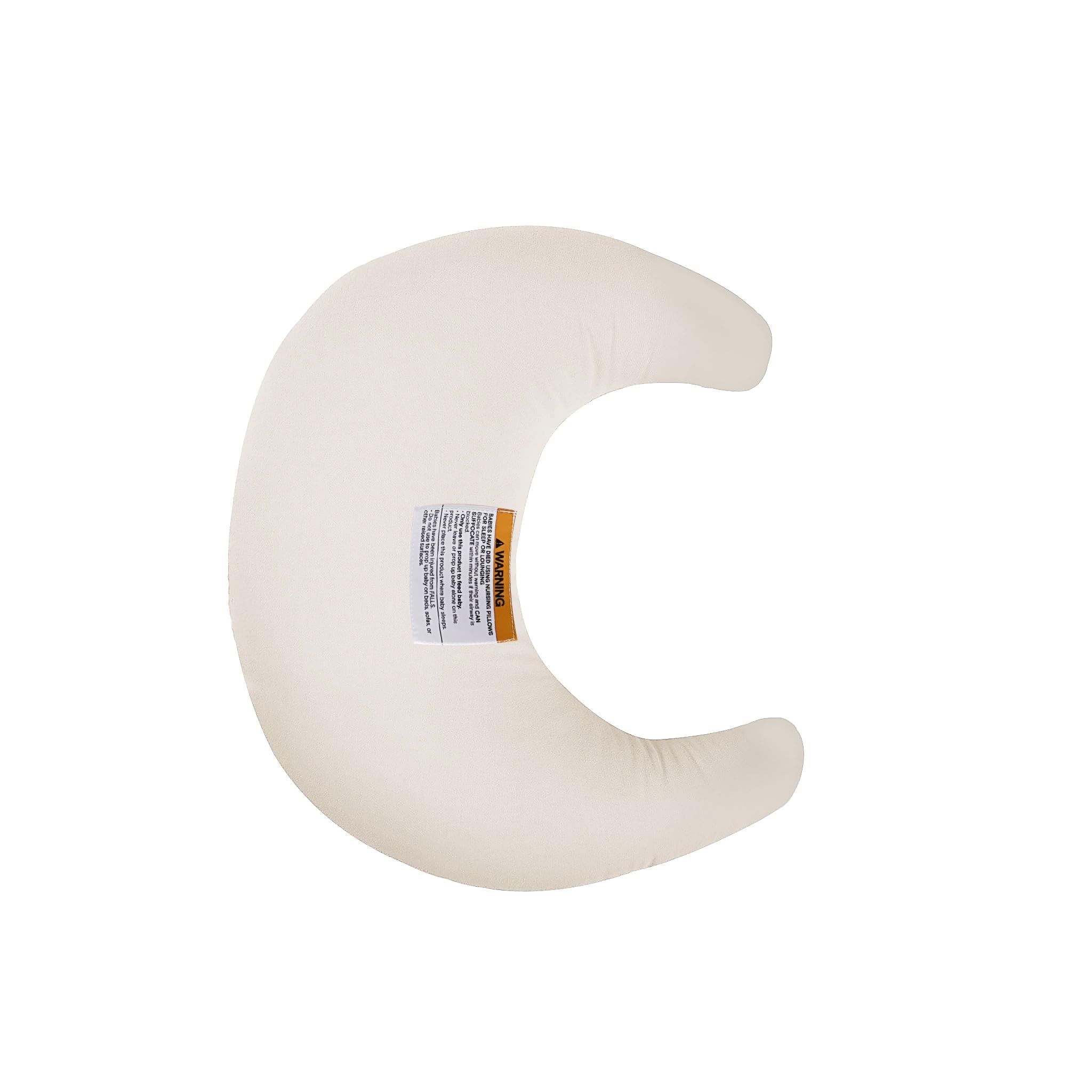 Snuggle Me Organic Nursing Pillow fiberfill inside for supportive cozy feeding sessions