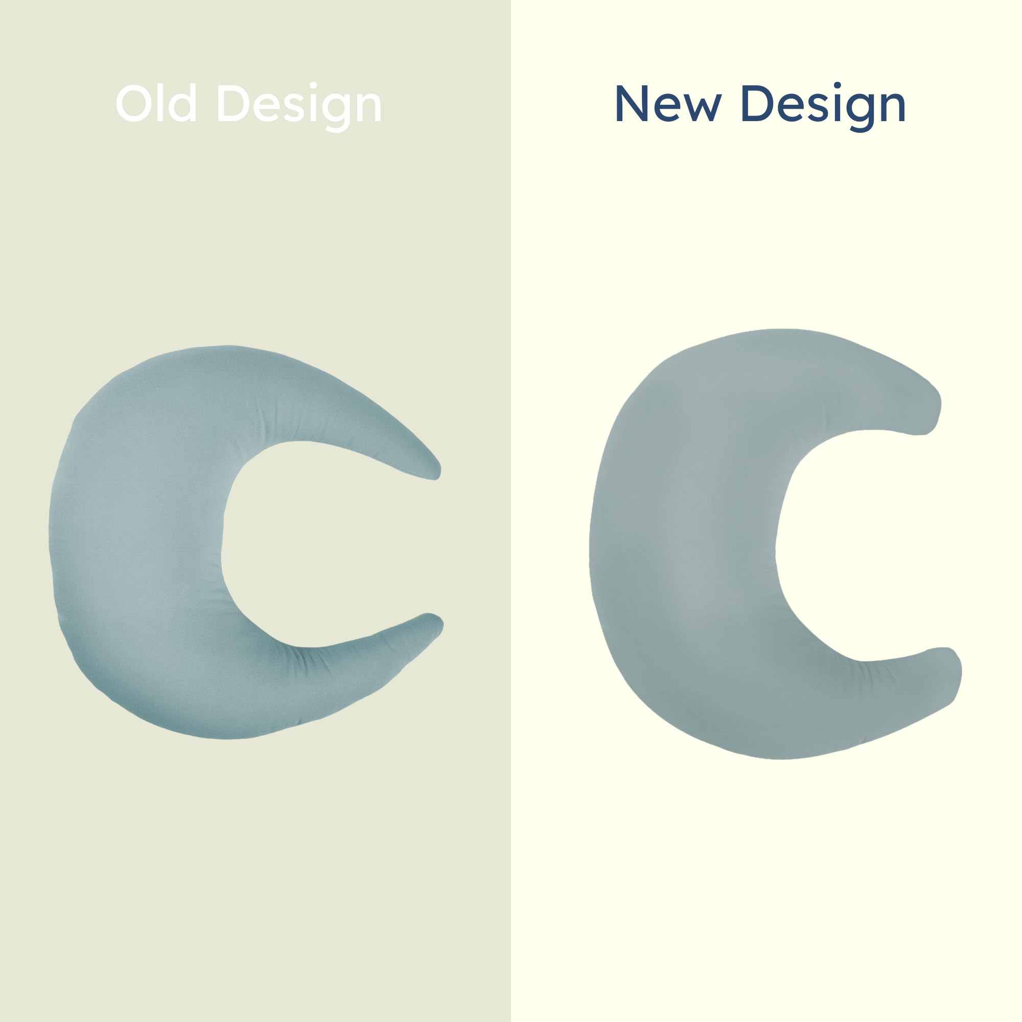 Snuggle Me Organic Nursing Pillow minimal design blends with nursery décor.