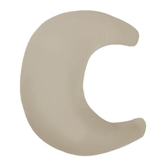 Snuggle Me Organic Nursing Pillow V2 cover close-up with soft organic cotton for comfortable nursing.