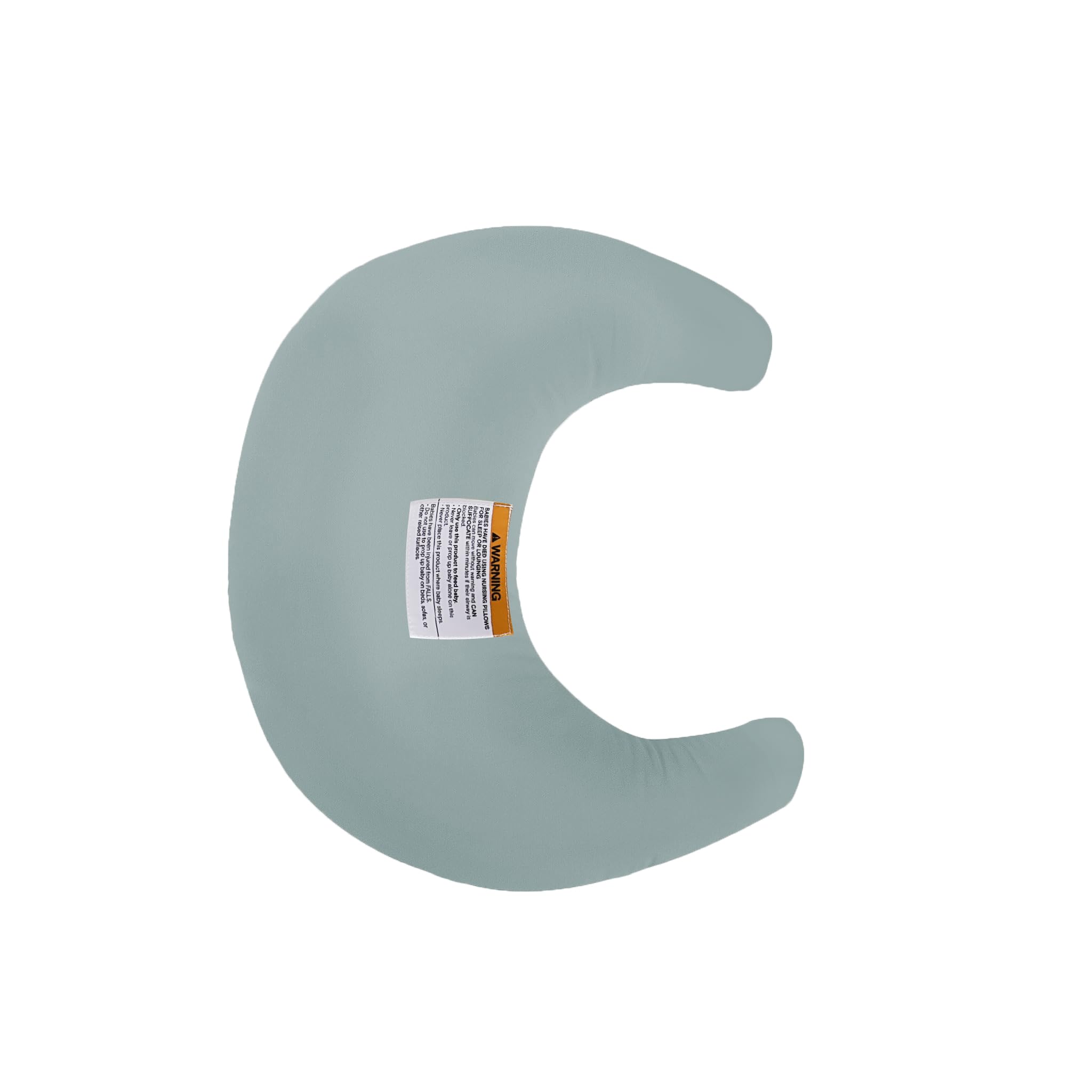 Snuggle Me Organic Nursing Pillow V2 design emphasizes minimal, modern shape for easy positioning.