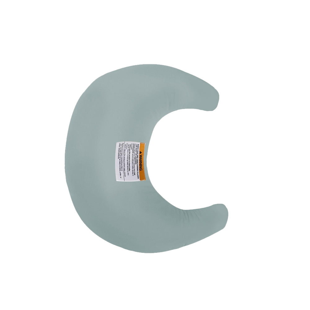 Snuggle Me Organic Nursing Pillow V2 design emphasizes minimal, modern shape for easy positioning.