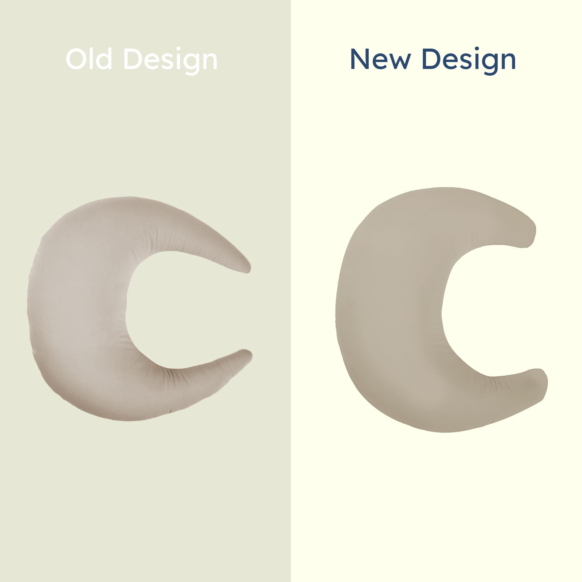 Snuggle Me Organic Nursing Pillow V2 side and back support for ergonomic caregiver comfort.
