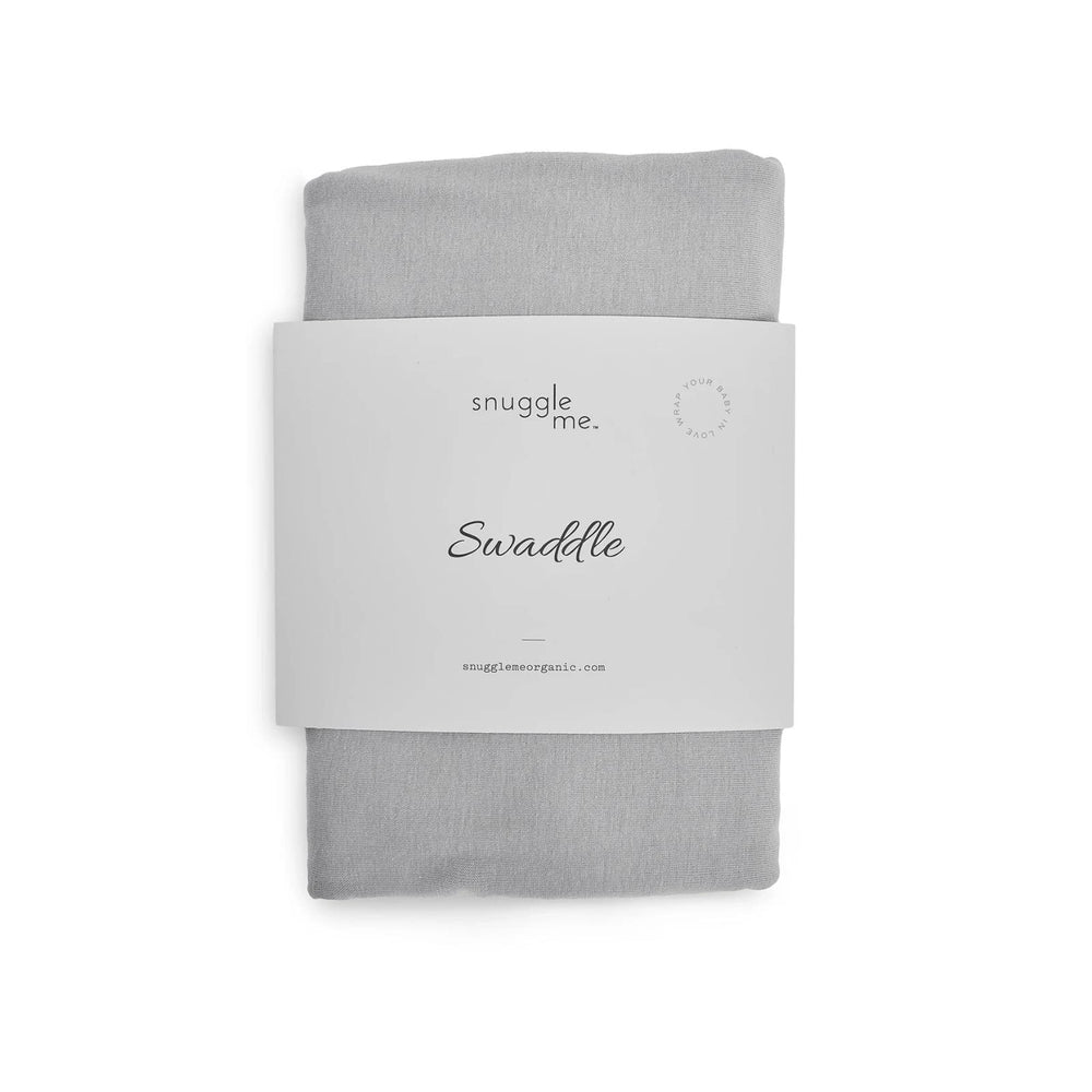 snuggle me swaddle stone folded – soft organic cotton for everyday comfort.