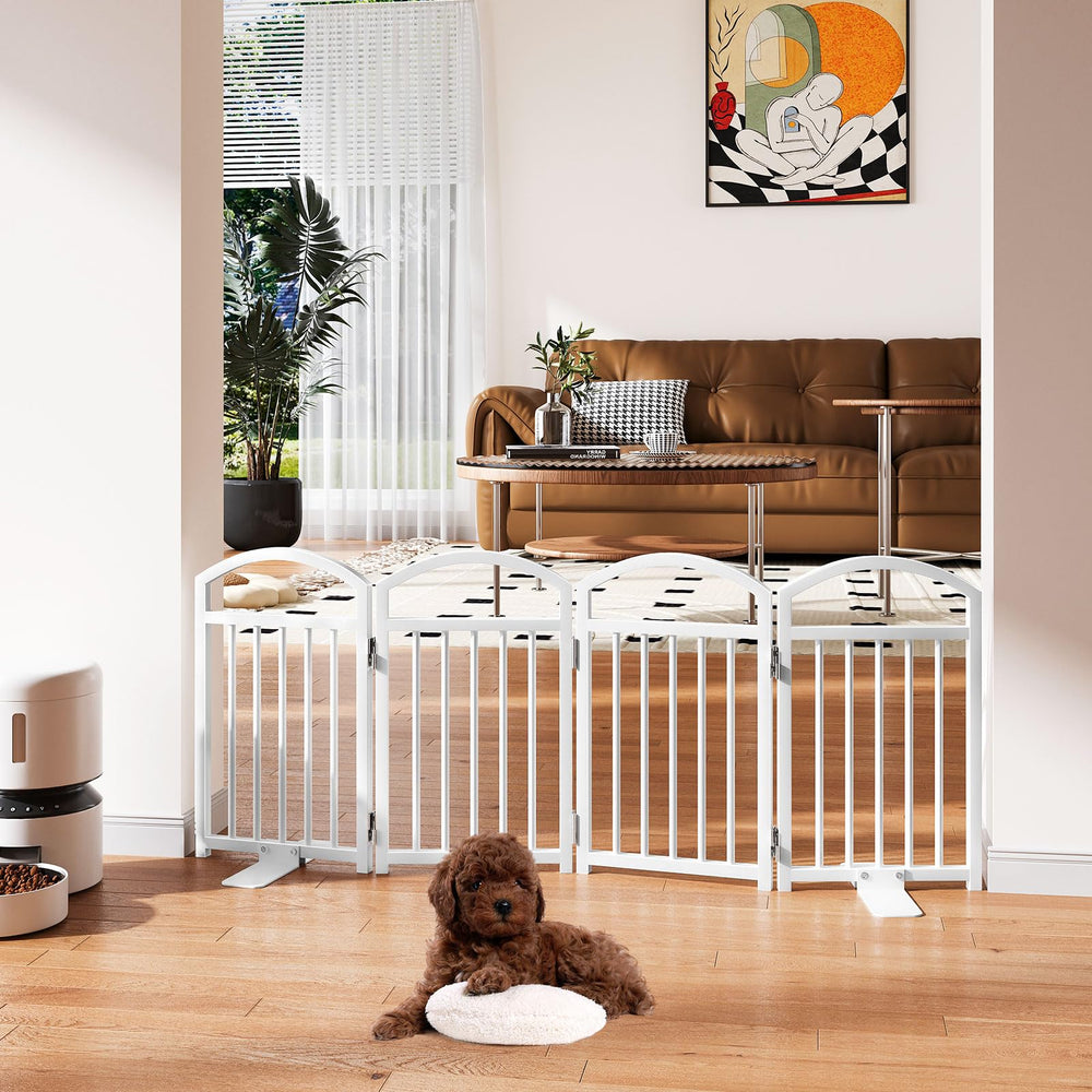 Snughome dog gate 360 hinge action for easy folding in tight spaces