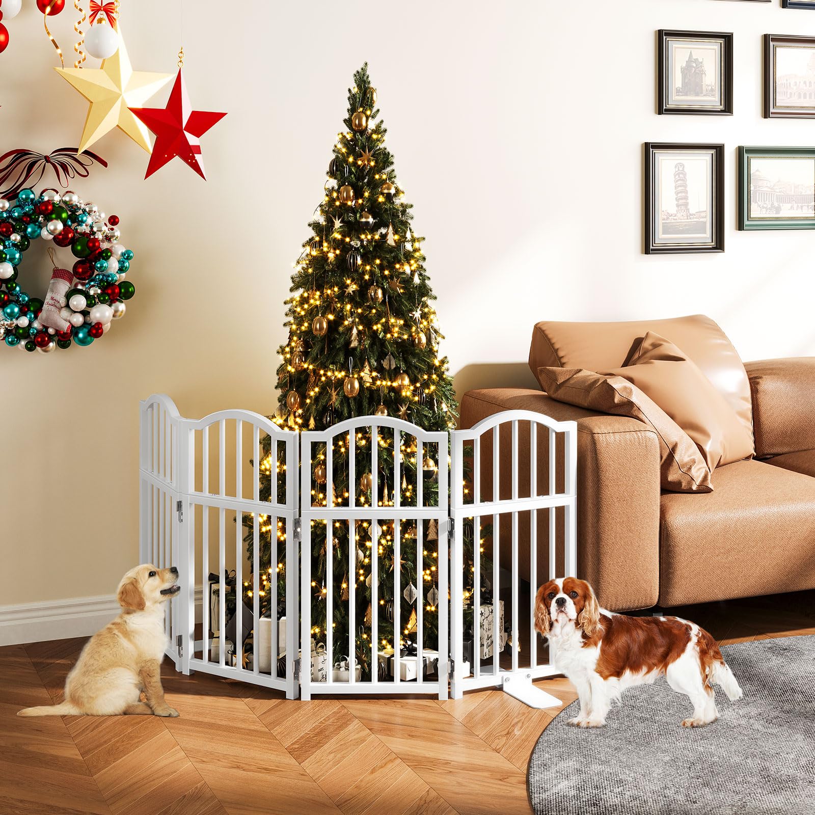 Snughome dog gate no-drill installation saves time and preserves walls.
