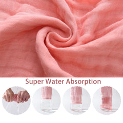 SnugOre burp cloths with reinforced edges stay durable after washes
