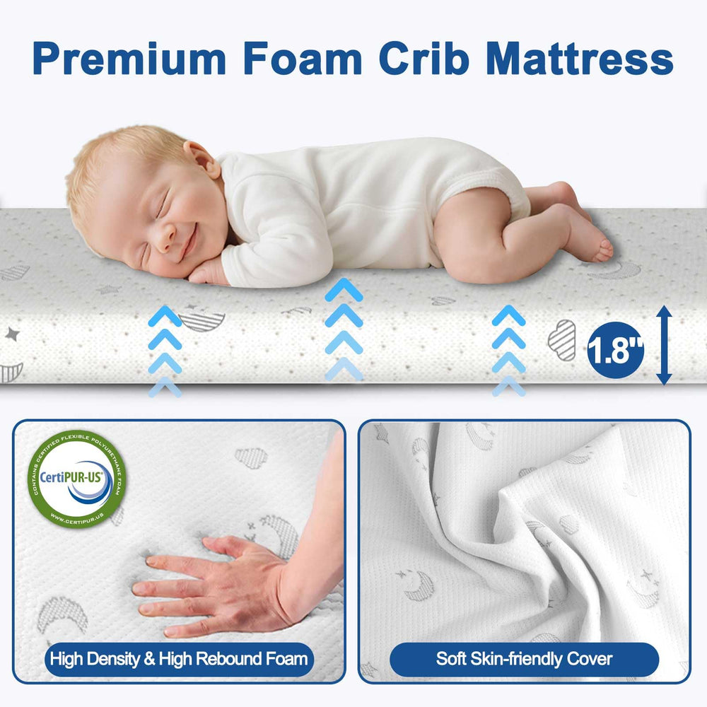 SnugSafe pack-play-mattress-pad-rounded-corners minimizes gaps near walls.