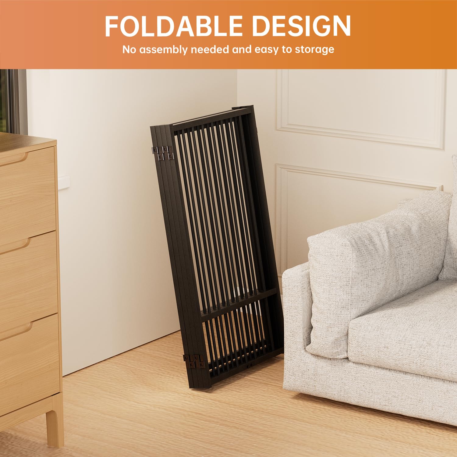 SNUOWU foldable design stores flat when not in use