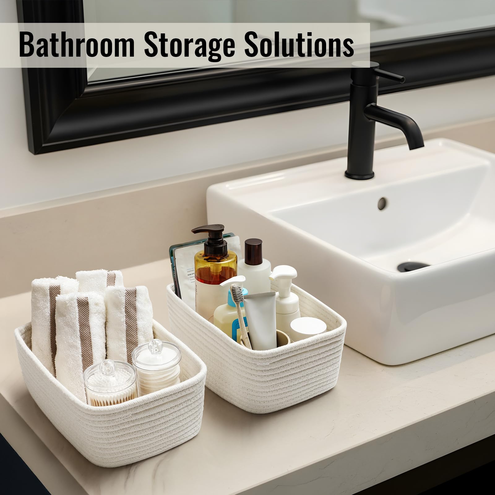 Snuvid durable baskets maintain shape after daily use for closet storage.