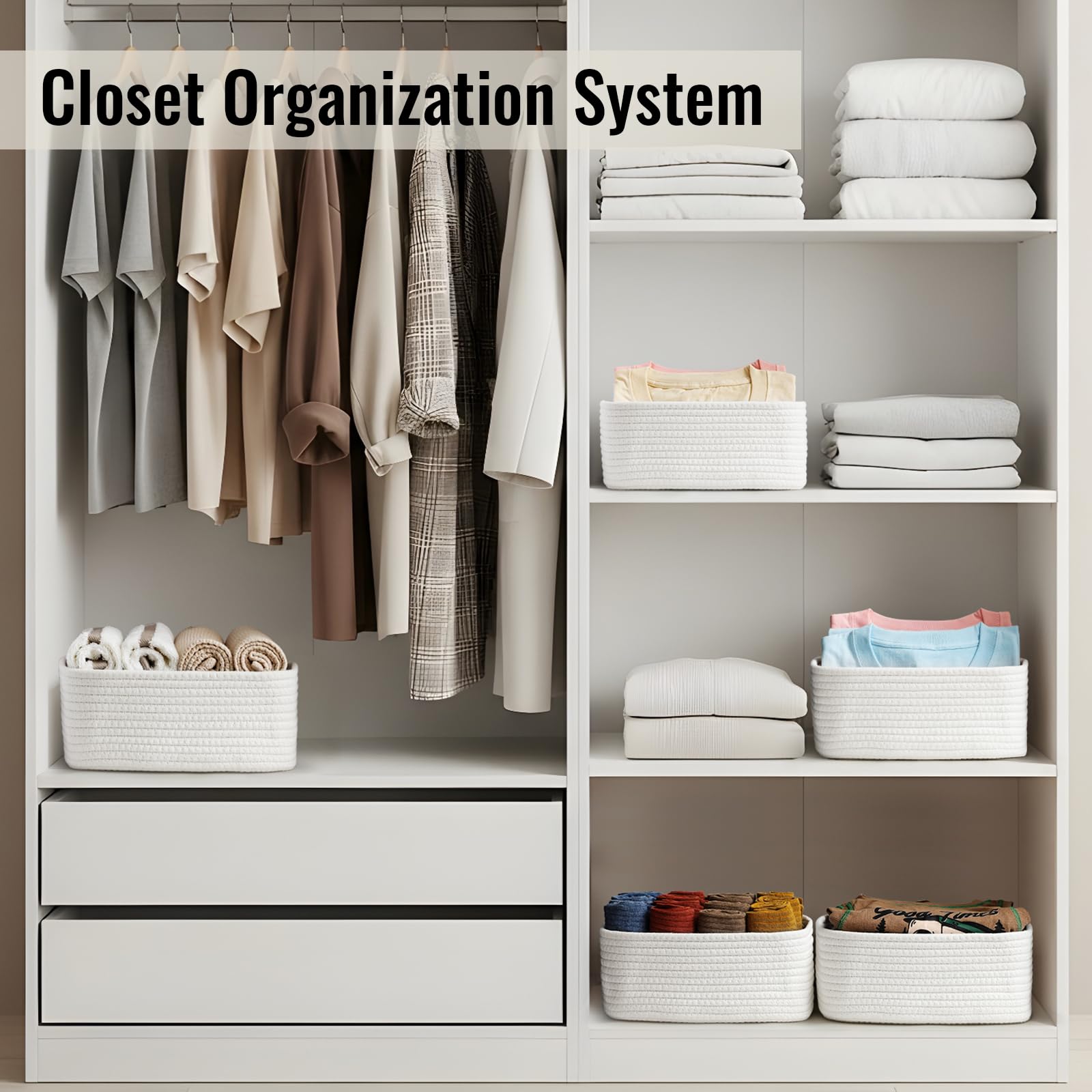 Snuvid compact organizers ship flat, making setup quick and space-saving.
