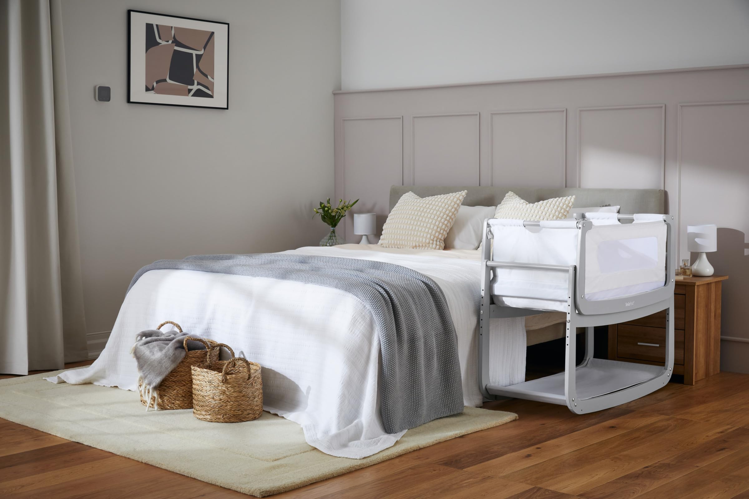 SnuzPod 4 ComfortAir breathable system highlighting temperature regulation