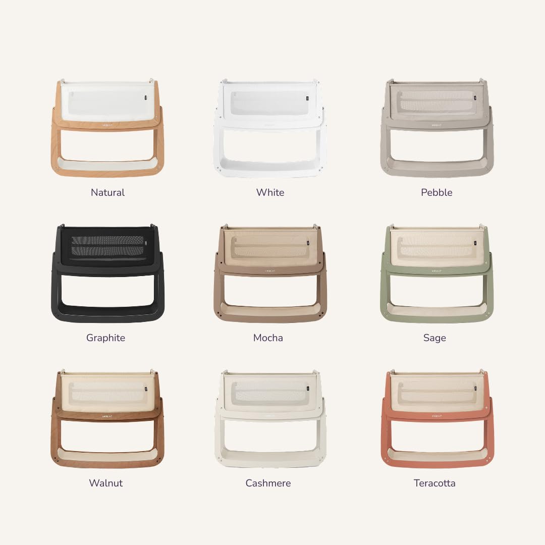 SnuzPod5 cashmere interior offers a calm, stylish nursery aesthetic.