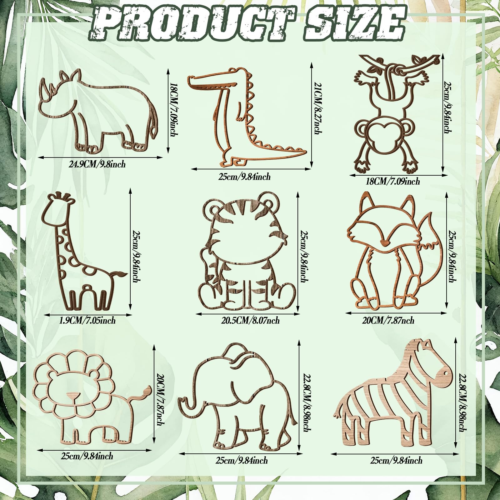 Soaoo Jungle Dinosaur wall art brightens playroom with safari vibes
