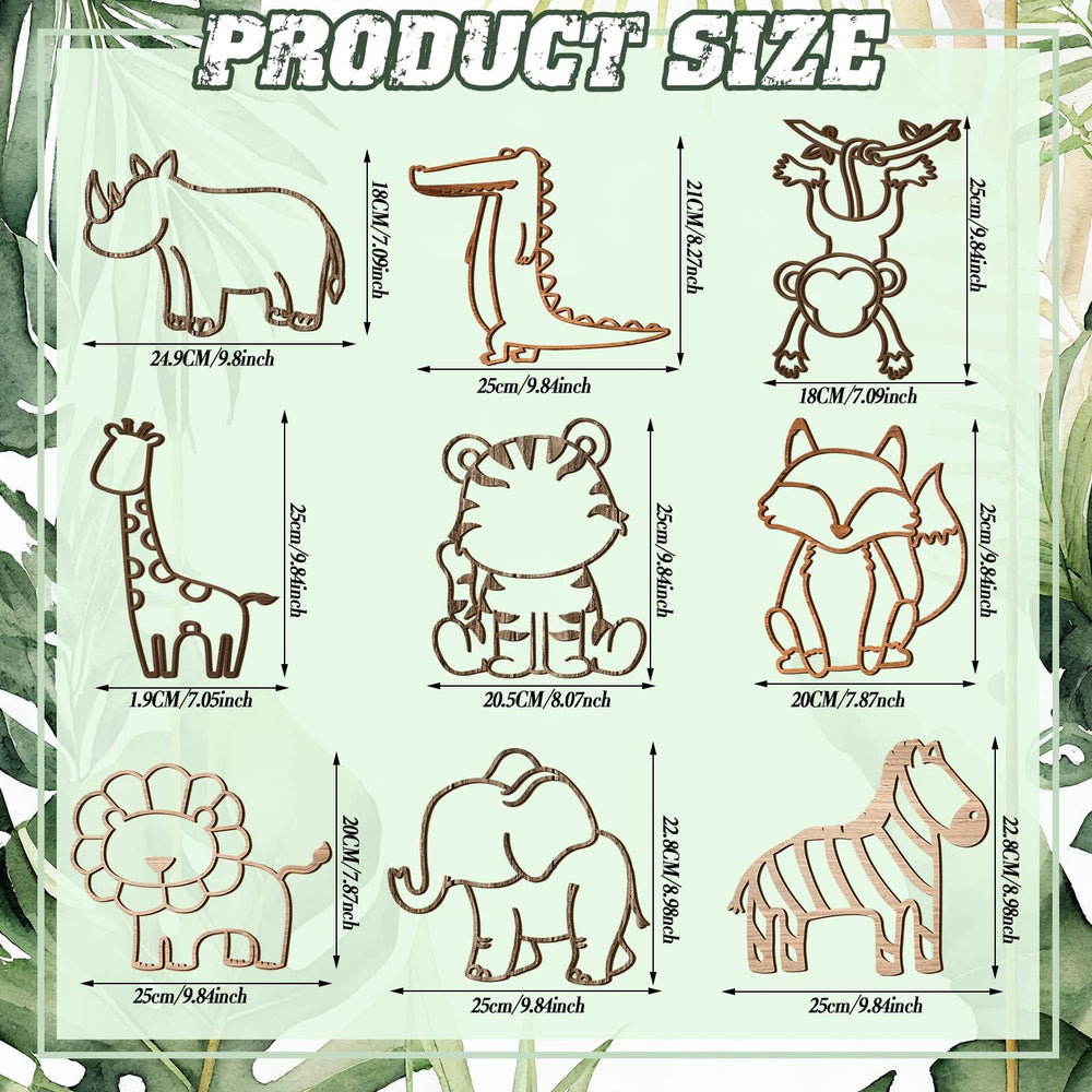 Soaoo Jungle Dinosaur wall art brightens playroom with safari vibes